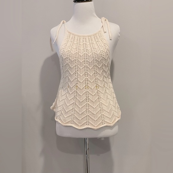 NWT ZARA Crochet Tank Top - Picture 1 of 6